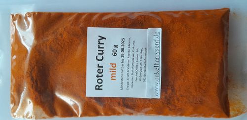 Roter Curry mild  60gr